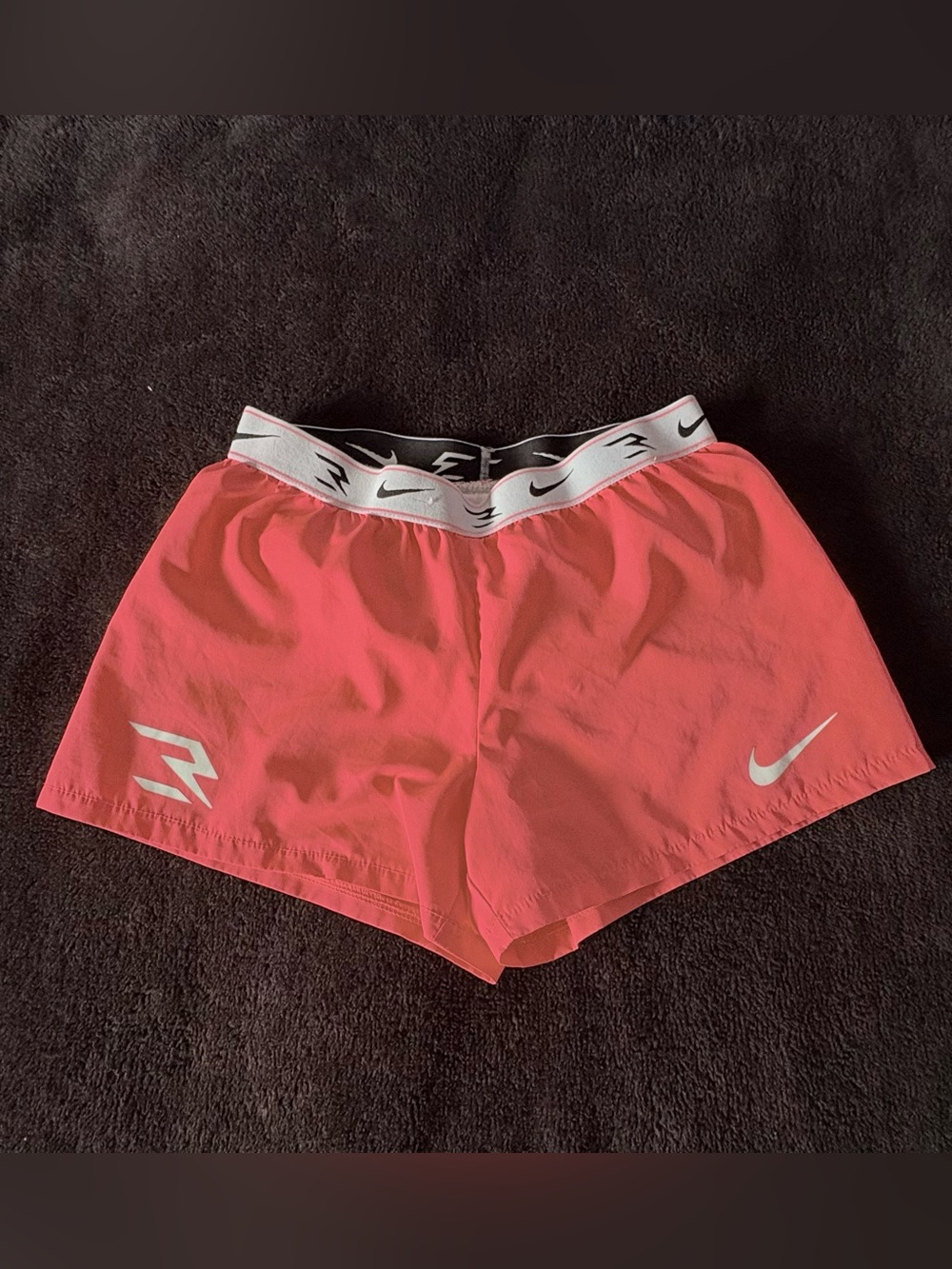 3Brand x Nike Dri-fit AQ0445-A4F Icon active coral shorts girls 10-12 yo medium